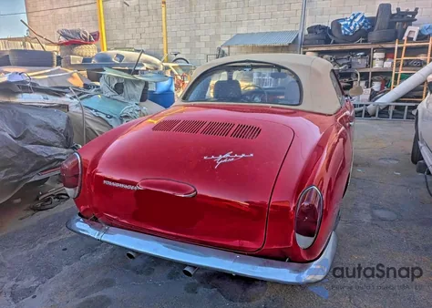 1970 Volkswagen Karmanghia z USA, uszkodzony, nr VIN 1402571366